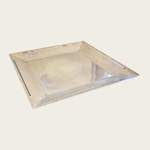 Skyscraper Silver Plate Tray by Richard Meier for Swid Powell