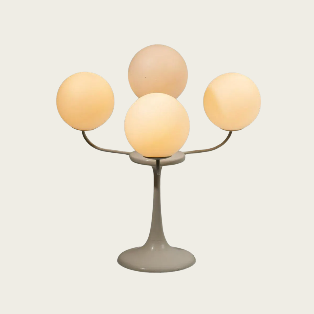 1960s Swiss Temde Leuchten Sevelen Globe Table Lamp