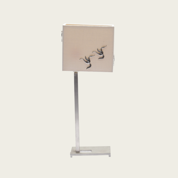 Swedish Pewter Table Lamp by Pernilla Mårtensson