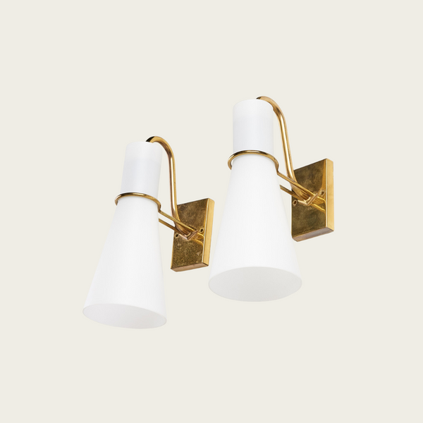 Pair of Hans Bergstrom for Asea Wall Sconces