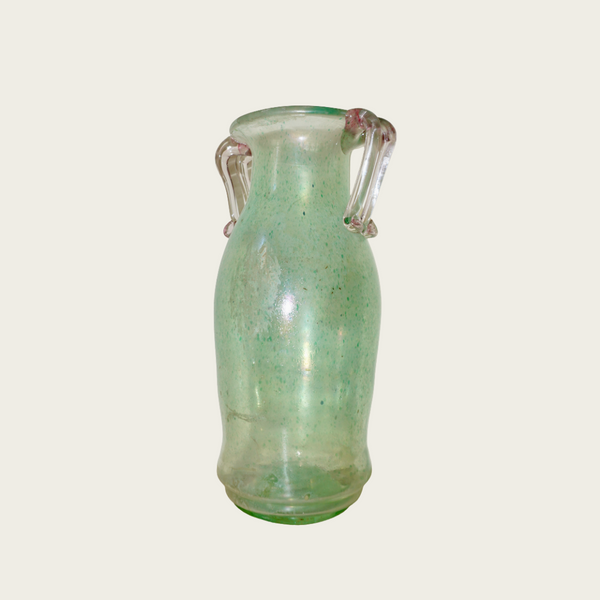 Seguso Vetri d'Arte Scavo Murano Amphora Glass Vessel