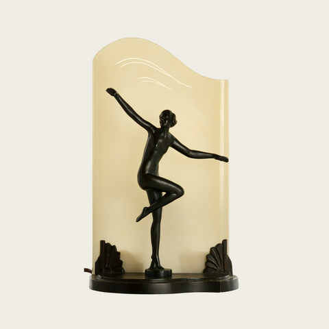 Swedish Art Deco Dancer Table Lamp