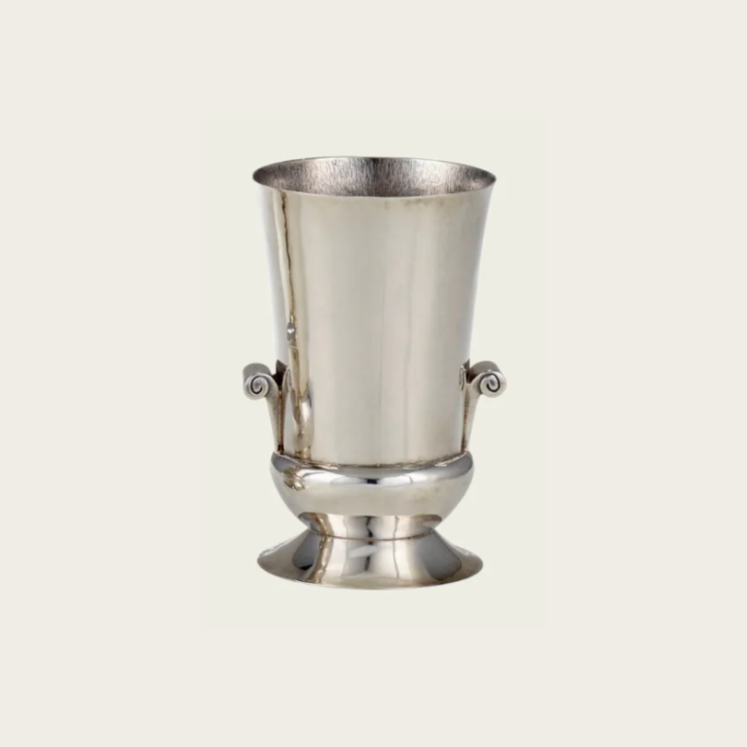 1930s Sterling Silver Footed Vase by William Spratling for Taxco
