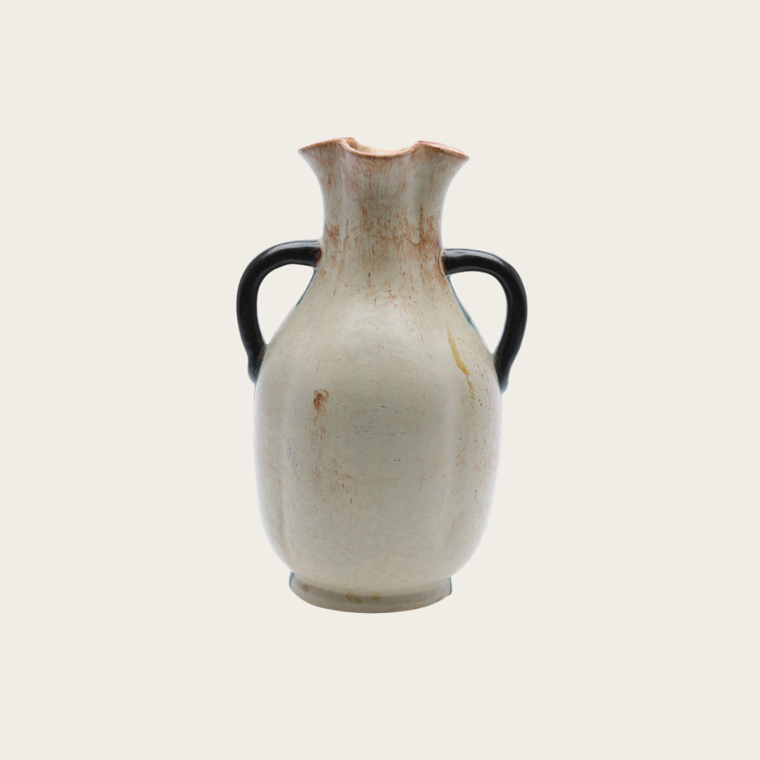 1930s Andersson Johansson Double Handled Vase by Höganäs Keramik