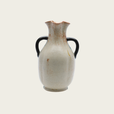 1930s Andersson Johansson Double Handled Vase by Höganäs Keramik