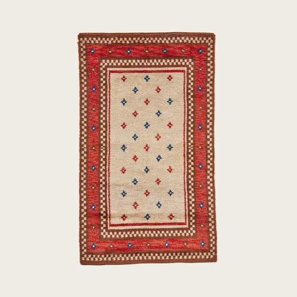 1940s Swedish Rya Wool Rug