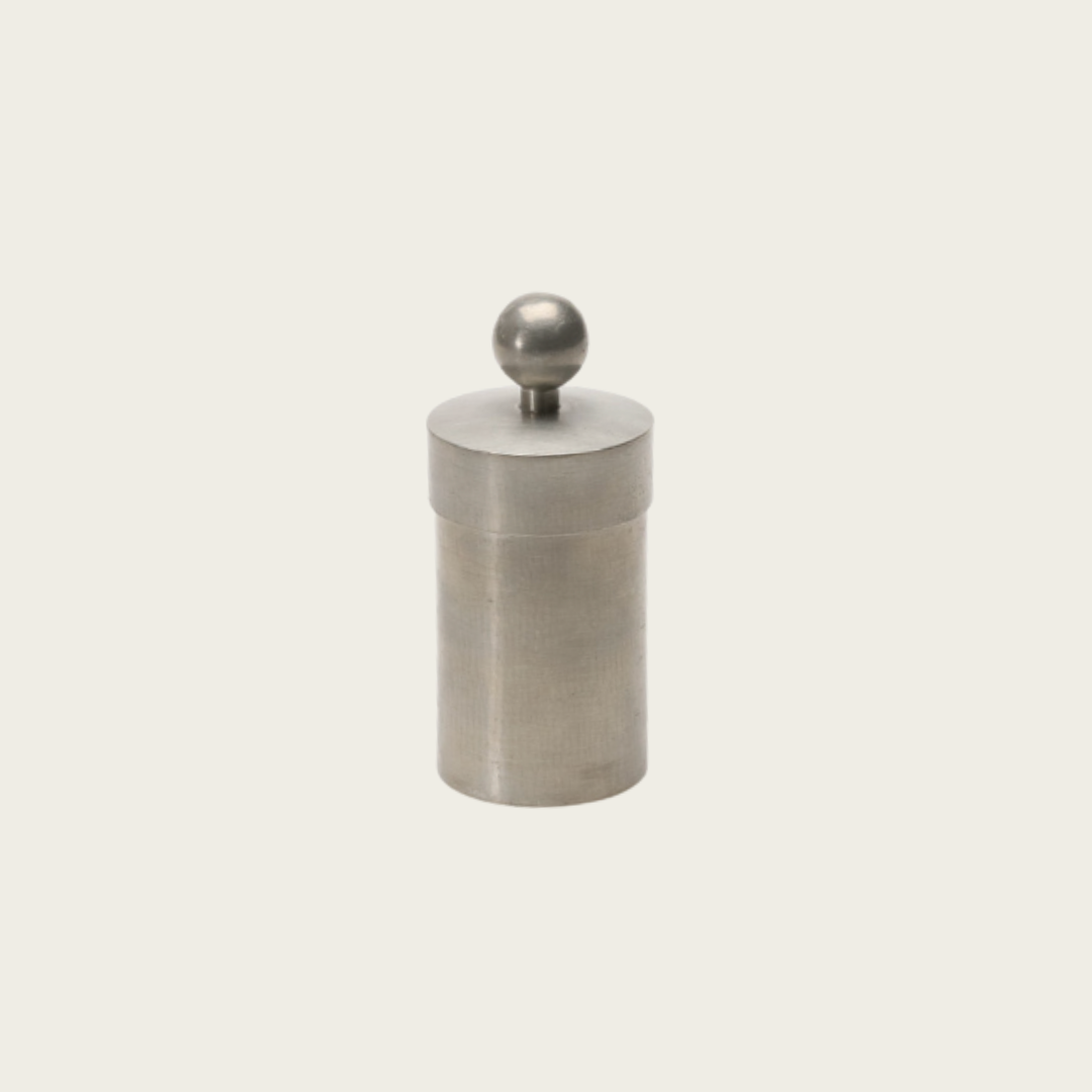 Lidded Pewter Box by Georg Walgren for Lau Tenn