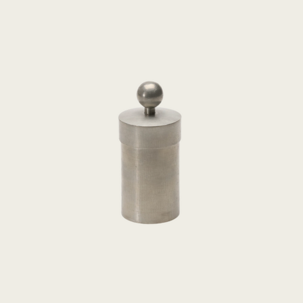 Lidded Pewter Box by Georg Walgren for Lau Tenn