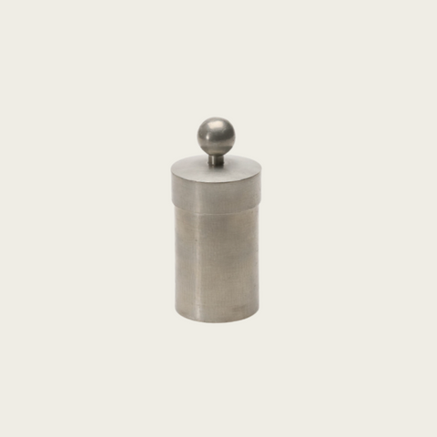 Lidded Pewter Box by Georg Walgren for Lau Tenn
