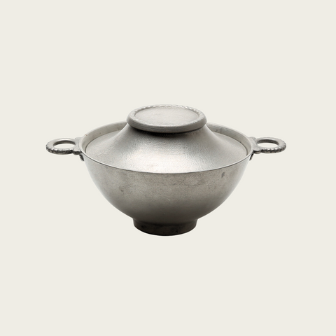 Edvin Ollers Pewter Bowl with Lid