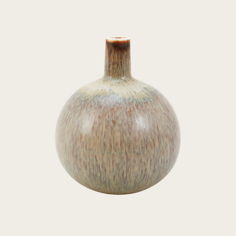 Carl-Harry Stålhane Glazed Stoneware Bottleneck Bud Vase for Rörstrand