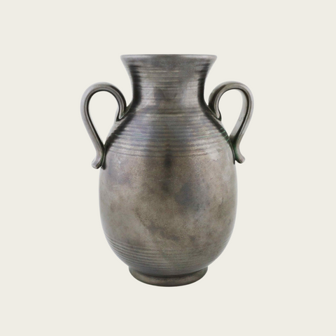 1920s Art Deco Stoneware Upsala-Ekeby Vase, Model 2768