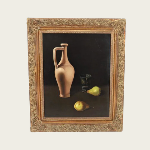 Oil Painting By Pier Luigi Cesarini (1933-2006)