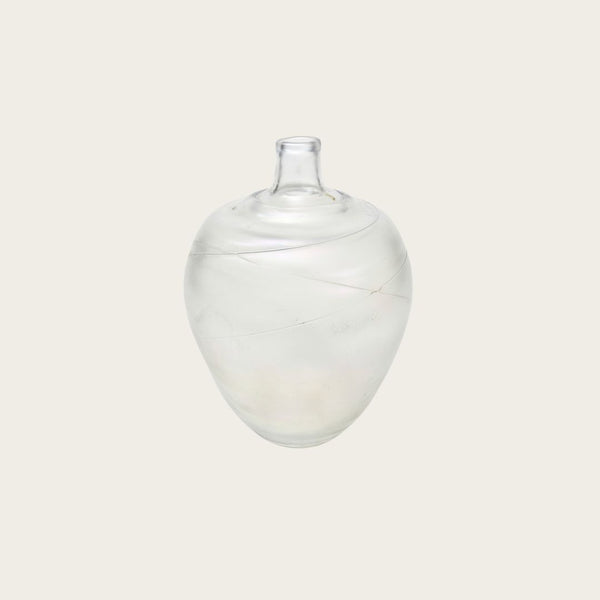 Bertil Vallien Hand Blown Glass Vase for Kosta Boda