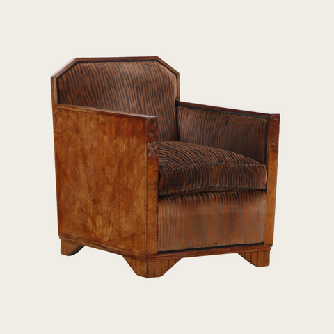 1940s Art Deco Club Chair