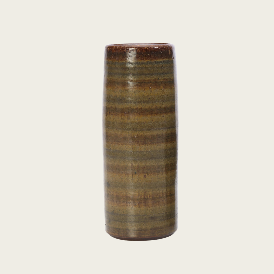 Striped Glaze Stoneware Vase by Arthur Anderssen for Wallåkra