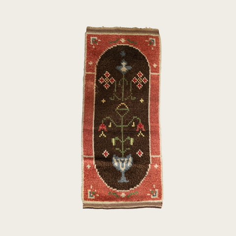 1940s Swedish Wool Wall Hanging