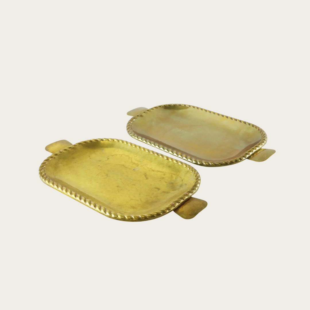 1950s Swedish Brass Tray