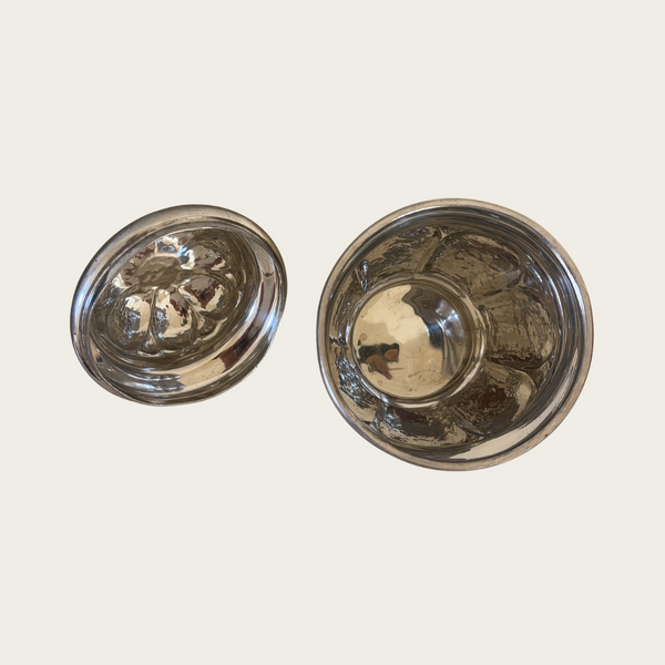 1960s Swedish Pewter Jar with Lid by Dansk Kunst