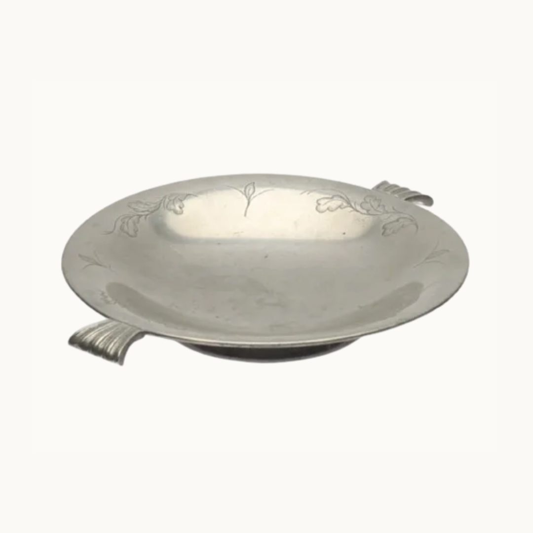 Pewter Dish by Svenskt Tenn attributed to Eric Estridson
