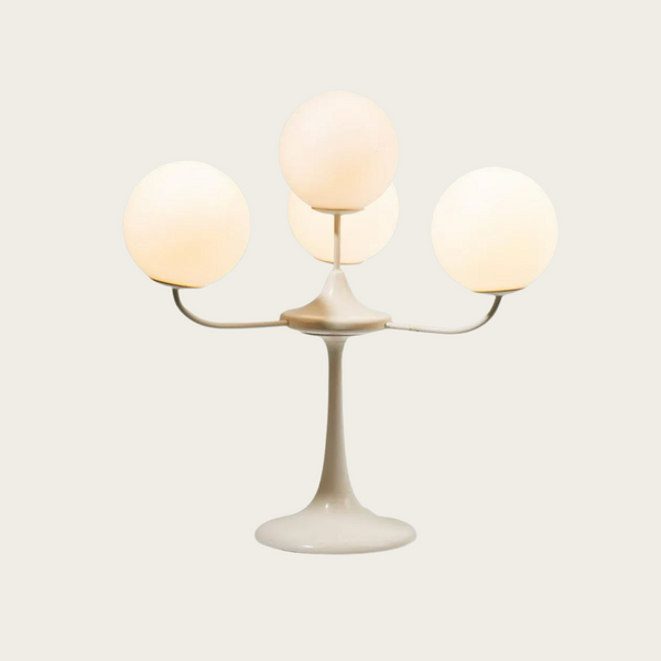 1960s Swiss Temde Leuchten Sevelen Globe Table Lamp