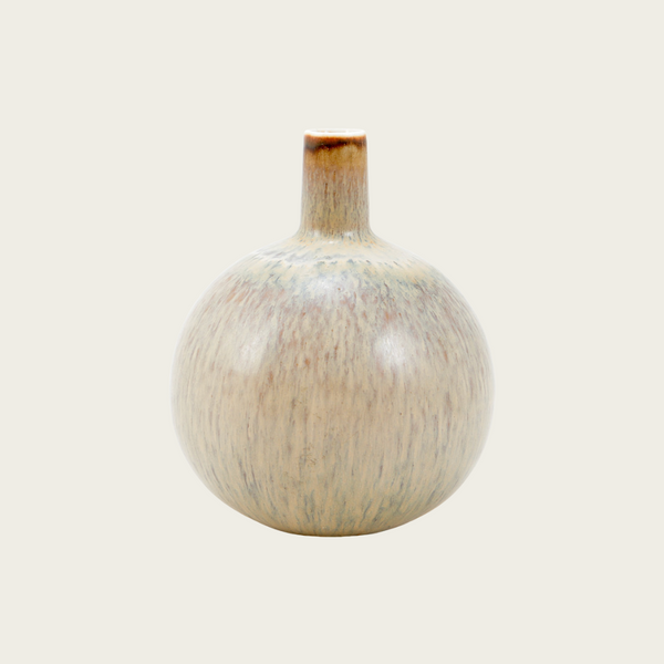 Carl-Harry Stålhane Glazed Stoneware Bottleneck Bud Vase for Rörstrand
