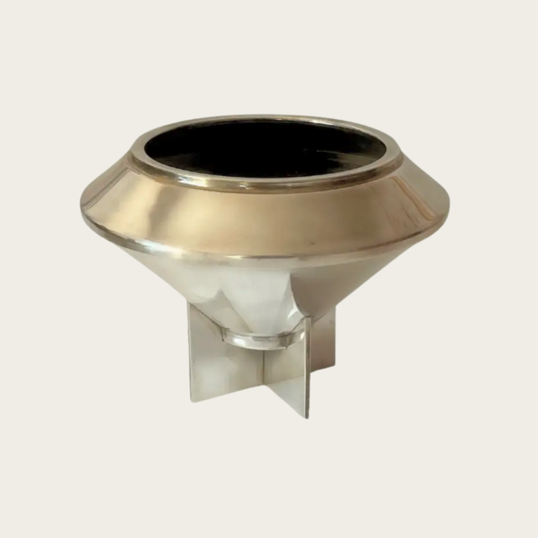 1930s Ilonka Karasz Sterling Silver Modernist Bowl