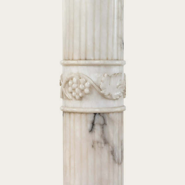 Late 19th Century Neoclassical Calcutta Marble Pedestal