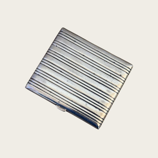 Art Deco Sterling Silver Card Holder or Cigarette Case