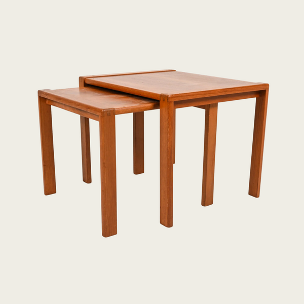 1970s Danish Modern Teak Nesting Tables