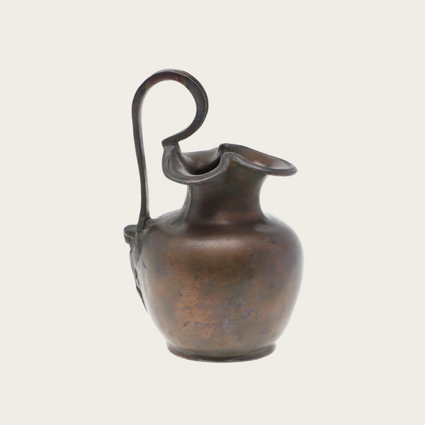 1950s Patinated Bronze Vessel