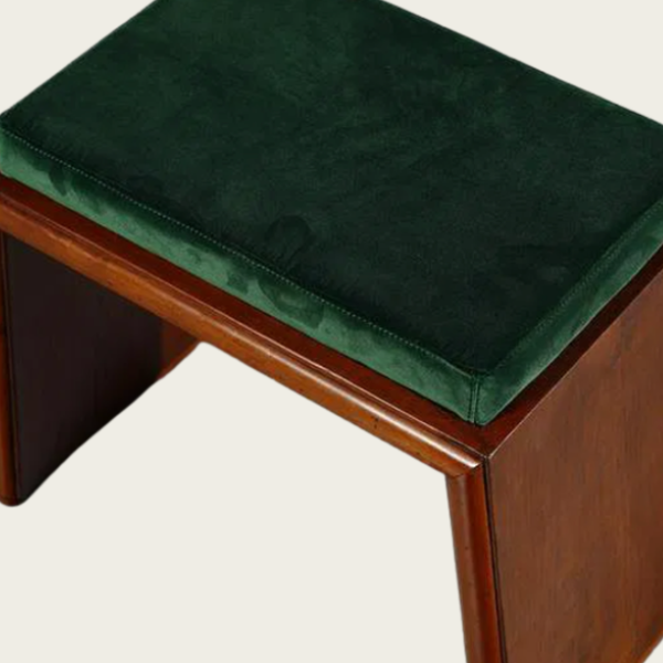 1950s Italian Teak Stool Attributed to Osvaldo Borsani *On Hold*