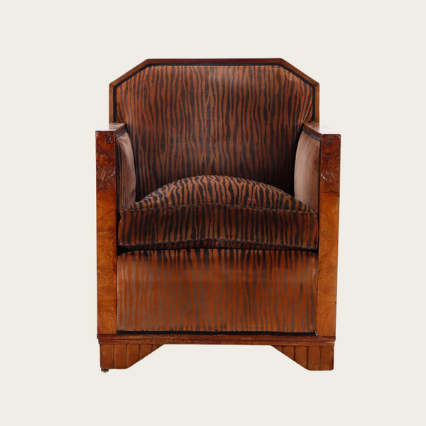 1940s Art Deco Club Chair