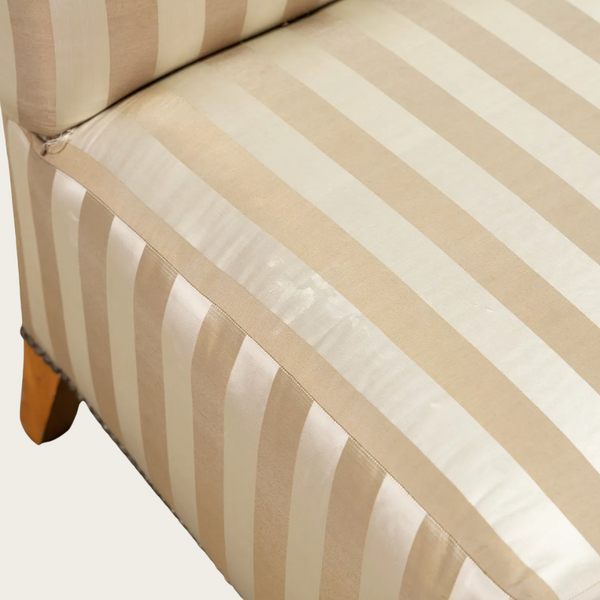 Pair of 1940s French Slipper Chairs