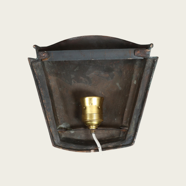 1930s Swedish Grace Bronze Wall Sconce