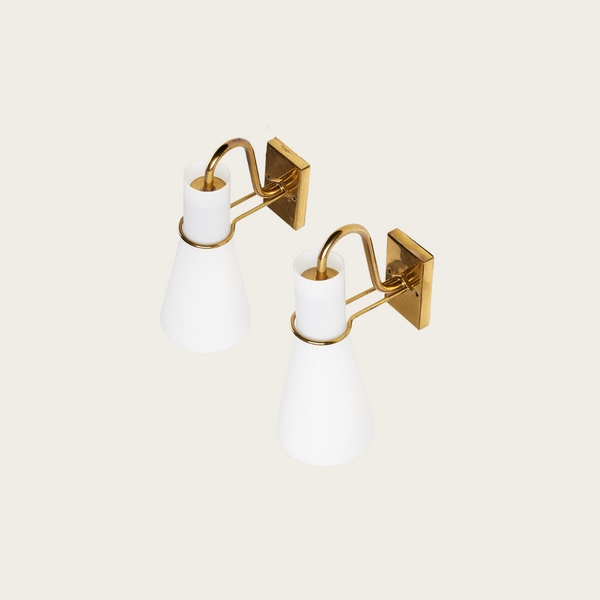 Pair of Hans Bergstrom for Asea Wall Sconces