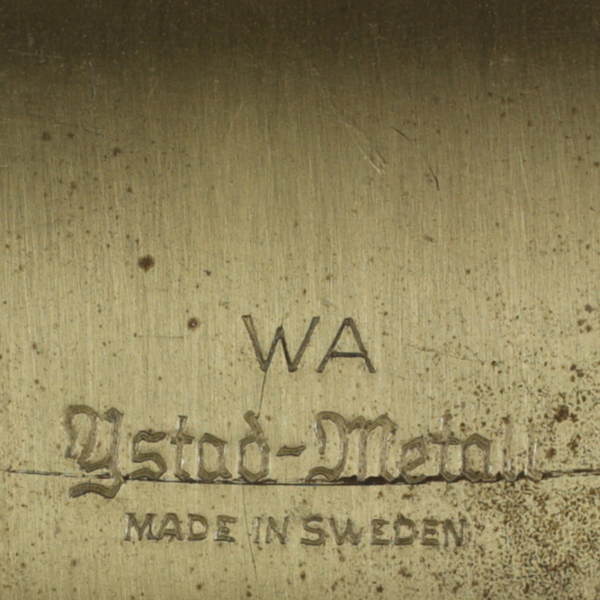 Walter Andersson Brass Wall Candlestick for Ystad-Metall