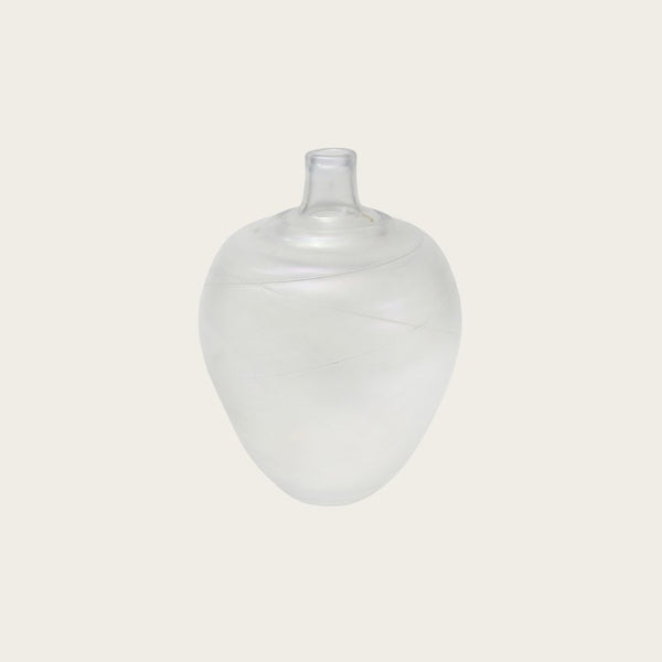 Bertil Vallien Hand Blown Glass Vase for Kosta Boda