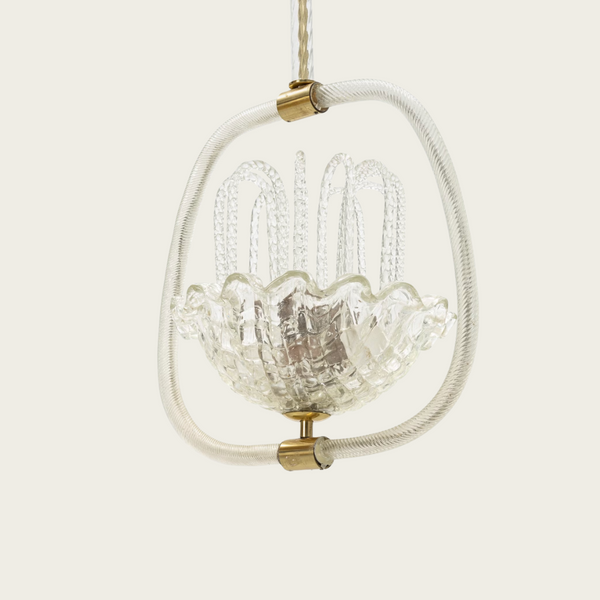 Swedish Grace Chandelier by Fritz Kurs for Orrefors
