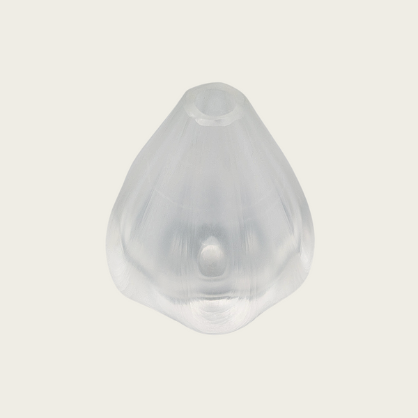 Tear Drop Glass Bud Vase by Hanns and Rainer Model from Stuttgart Workshop