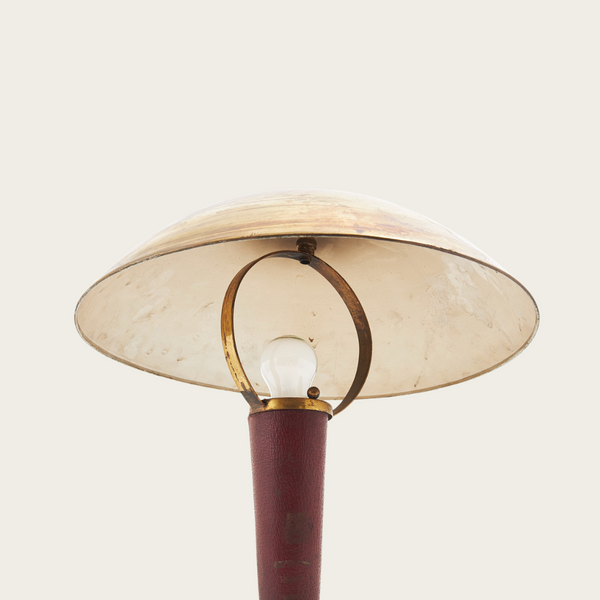 1940's Art Deco French Table Lamp in the Style of Jacques Adnet