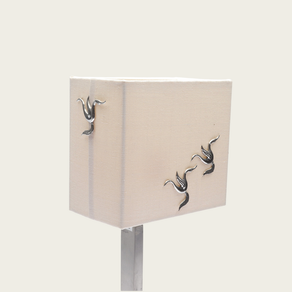 Swedish Pewter Table Lamp by Pernilla Mårtensson