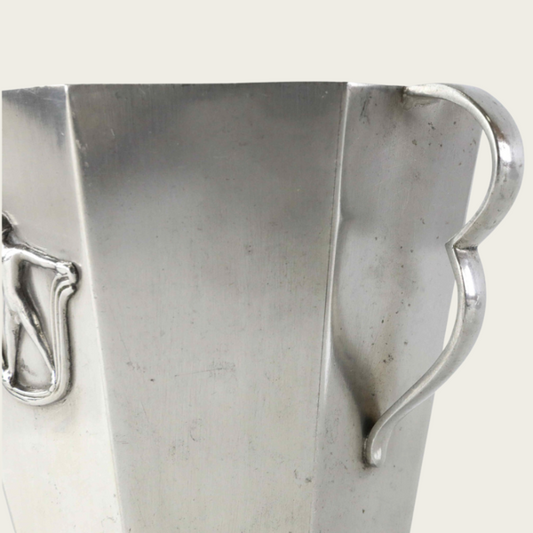 1930s Swedish Grace Pewter Vase by Svenskt Tenn