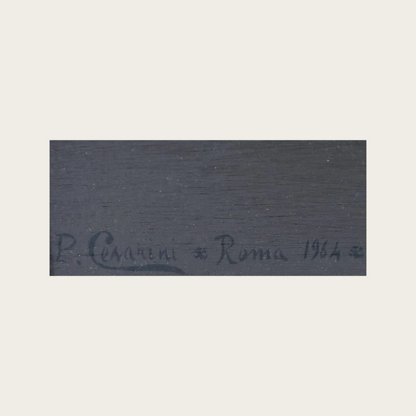 Oil Painting By Pier Luigi Cesarini (1933-2006) *ON HOLD*