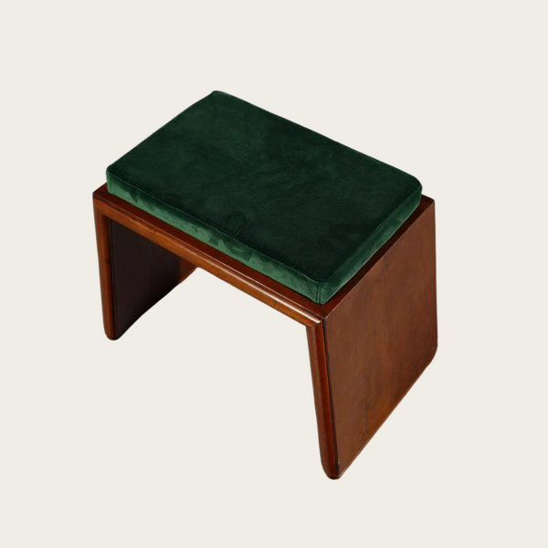 1950s Italian Teak Stool Attributed to Osvaldo Borsani *On Hold*