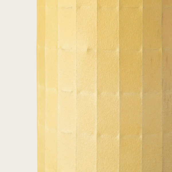 Cylindrical Patinated Fiberglass Pendant lamp by George Nelson & Associates