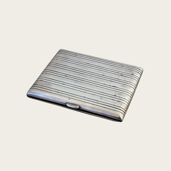 Art Deco Sterling Silver Card Holder or Cigarette Case