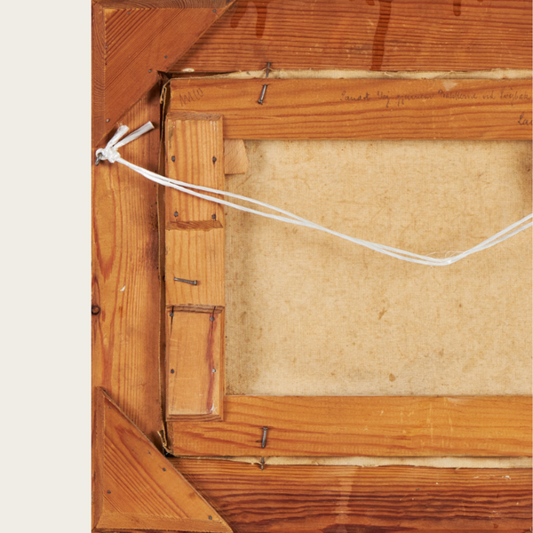 1918 Landscape Oil Painting by Johan Lauritz Frederiksen (1857 - 1930)