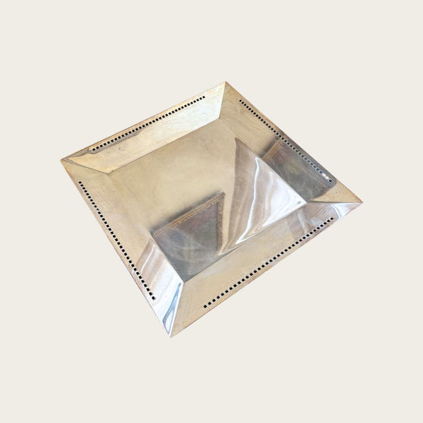 Skyscraper Silver Plate Tray by Richard Meier for Swid Powell