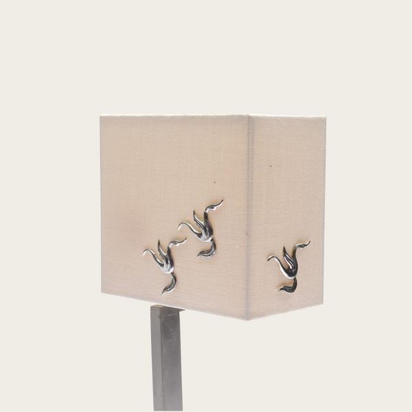 Swedish Pewter Table Lamp by Pernilla Mårtensson